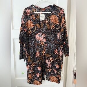 Madewell Batik Print Kimono, Women’s Size M